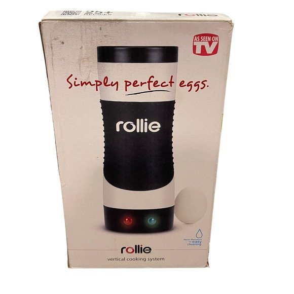 Rollie Simply Perfect Eggs Vertical Cooking System Egg Cooker As Seen on TV New - Picture 1 of 9